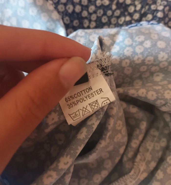 Robe Fleurie Bleue & Blanche Femme | Look Bohème & Estival 💙🌾 - photo numéro 5