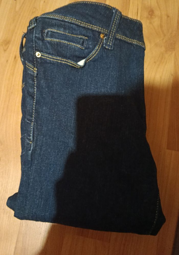 👖 Pantalon bleu foncé School Ray – Coupe skinny, style casual/scolaire 😎