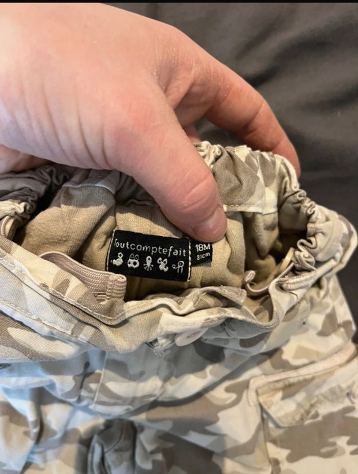 Pantalon camouflage 18mois - photo numéro 3