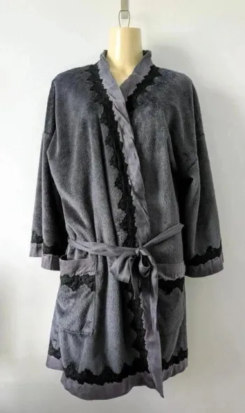 Robe de chambre hiver - Marjolaine - taille XL