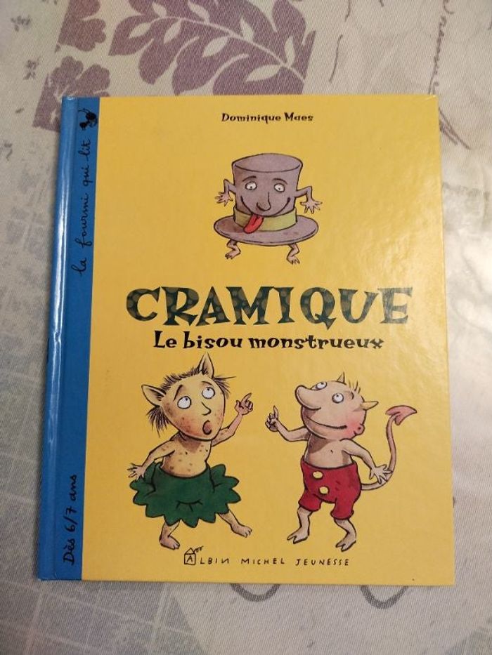 🍒 livre Cramique le bisou...