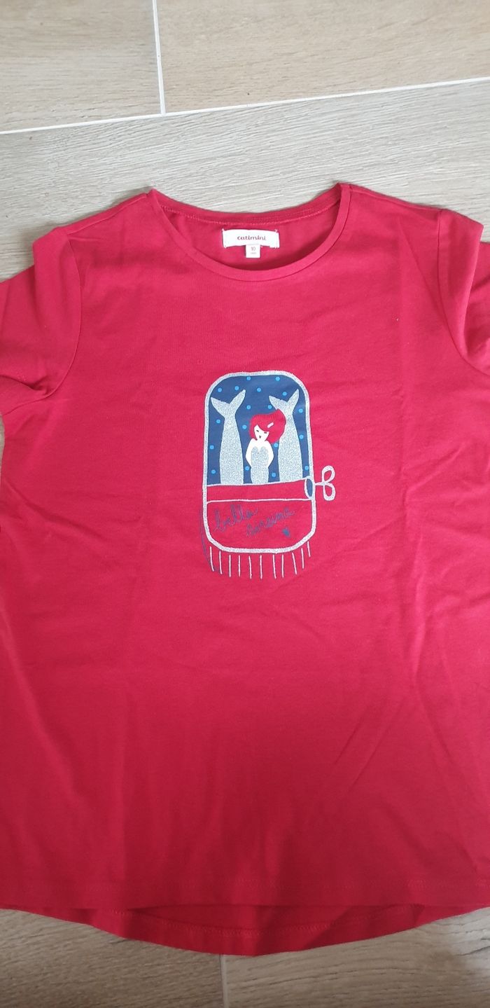 T shirt fille catimini 10 ans