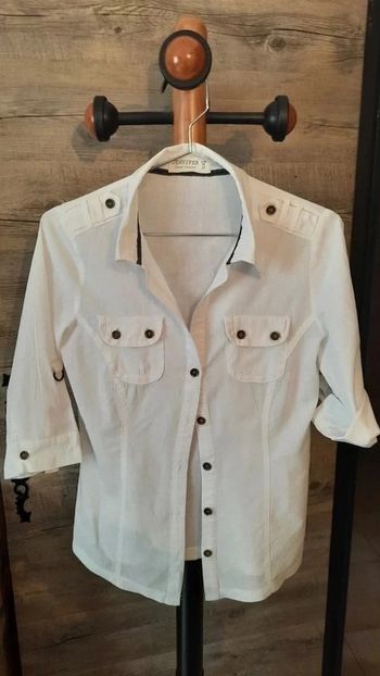 Chemisier blanc taille S Jennyfer