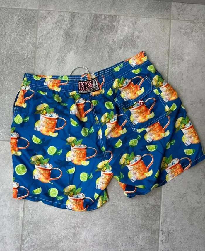Magnifique Short maillot MC2 Saint Barth homme XXL comme neuf - photo numéro 5