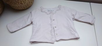 Gilet rose pâle Absorba T6M