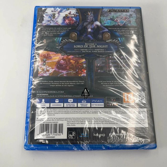 Jeu PS4 Immortal realms vampire Wars neuf sous blister - photo numéro 3