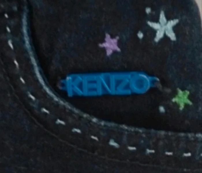 Magnifique jupe en jean bleu foncé Kenzo Kids taille 6 ans - photo numéro 3