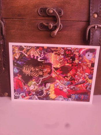 Goodies manga carte One Piece Marathon 1000 logs