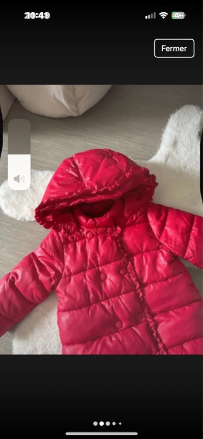 Doudoune mayoral hiver bien chaude quasi neuve - photo numéro 5