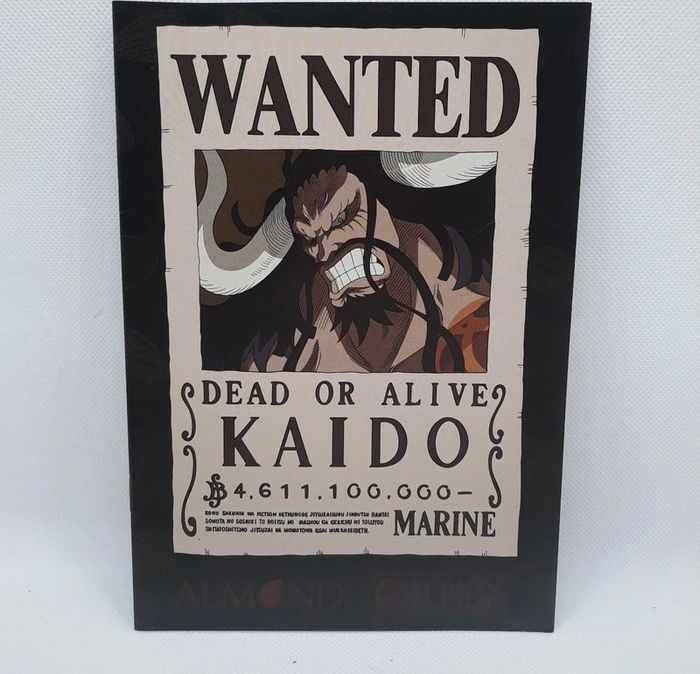 Petit carnet Promotionnelle One Piece Kaido