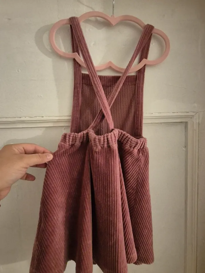 Robe velours à bretelles Vertbaudet - photo numéro 2