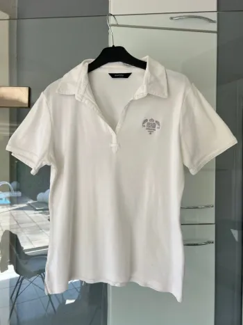 Polo blanc Burton