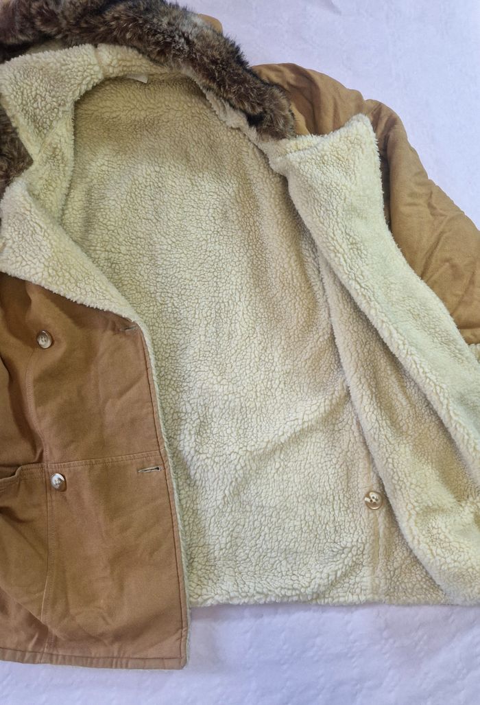 Manteaux hiver epais , moumoute , Teddy  , femme , taille 46 / 3XL - photo numéro 3