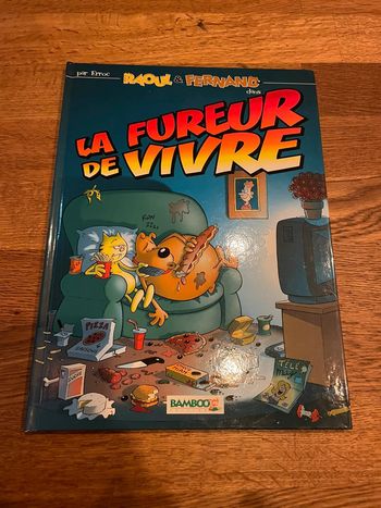Livre BD Bande dessinée Raoul et Fernand La fureur de vivre