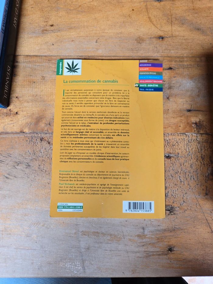Livre "La consommation de cannabis" - photo numéro 2
