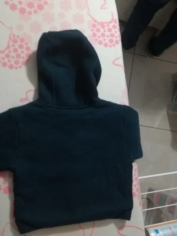 Manteau ours blanc et bleu - photo numéro 3