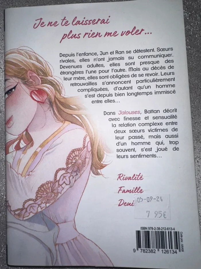 Manga tome 1 " Jalouses " - photo numéro 2