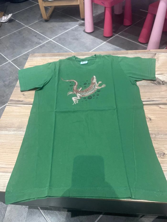 TEE Shirt manches courtes vert ZOE - photo numéro 3