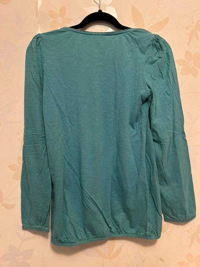 Blouse bohème bleu taille xs - photo numéro 8