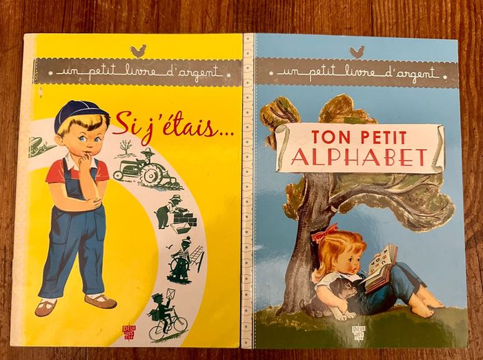 Un petit livre d’argent Pierre Probst Hachette Jeunesse lot de 2 albums anciens vintage