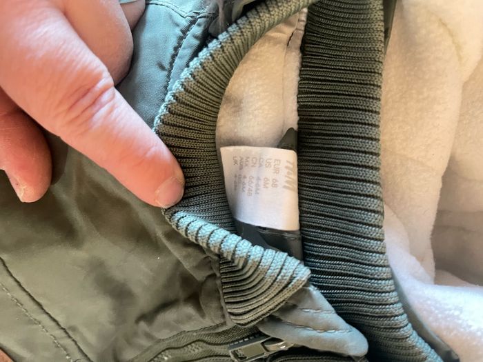 Parka kaki taille 4-6 mois - photo numéro 2