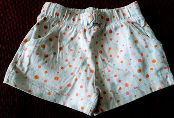 Short court fille 9-12 mois / Babibou