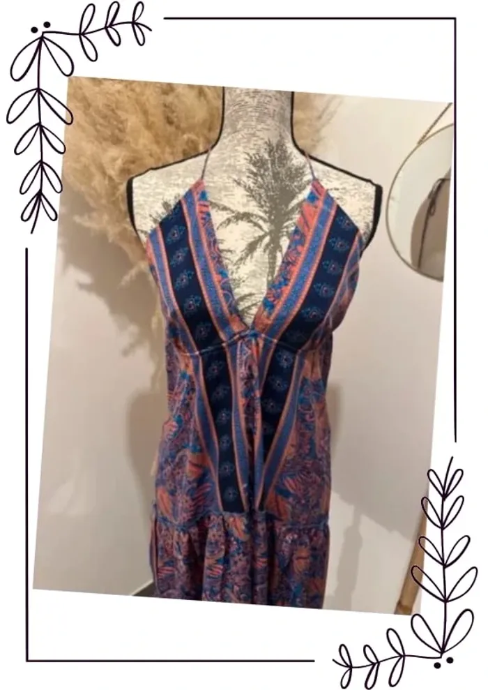 Robe d’été fluide dos nu neuve - photo numéro 2
