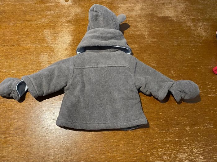 Doudoune grise et bleu - photo numéro 5