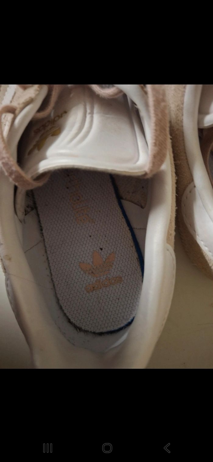 Gazelle rose roses claires et blanches - photo numéro 4