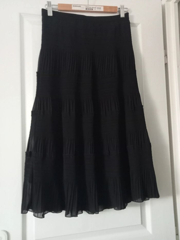 jupe noire scottage taille 40