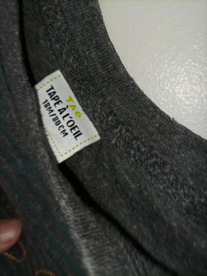 T-shirt manches longues 18 mois Tape à l'oeil - photo numéro 4