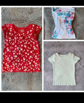 lot de 3 t shirt taille 3 ans