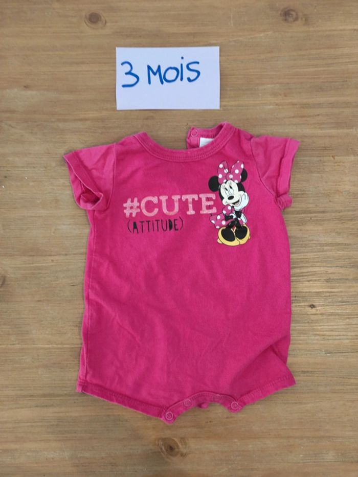 Barboteuse Minnie 3 mois