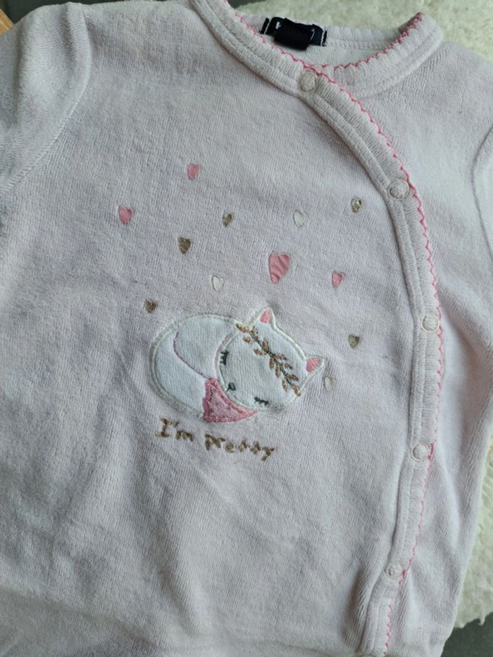 Pyjama chat coeur - photo numéro 2