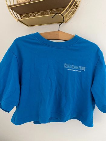 T-shirt court Taille 34 Blue-jeans