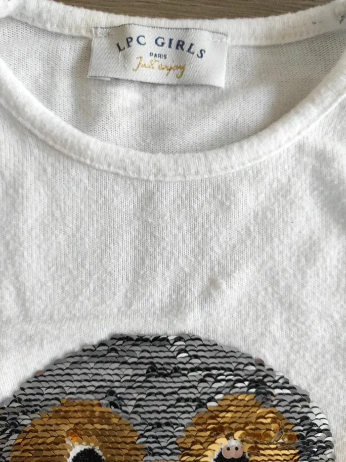 Pull chouette sequins - photo numéro 3