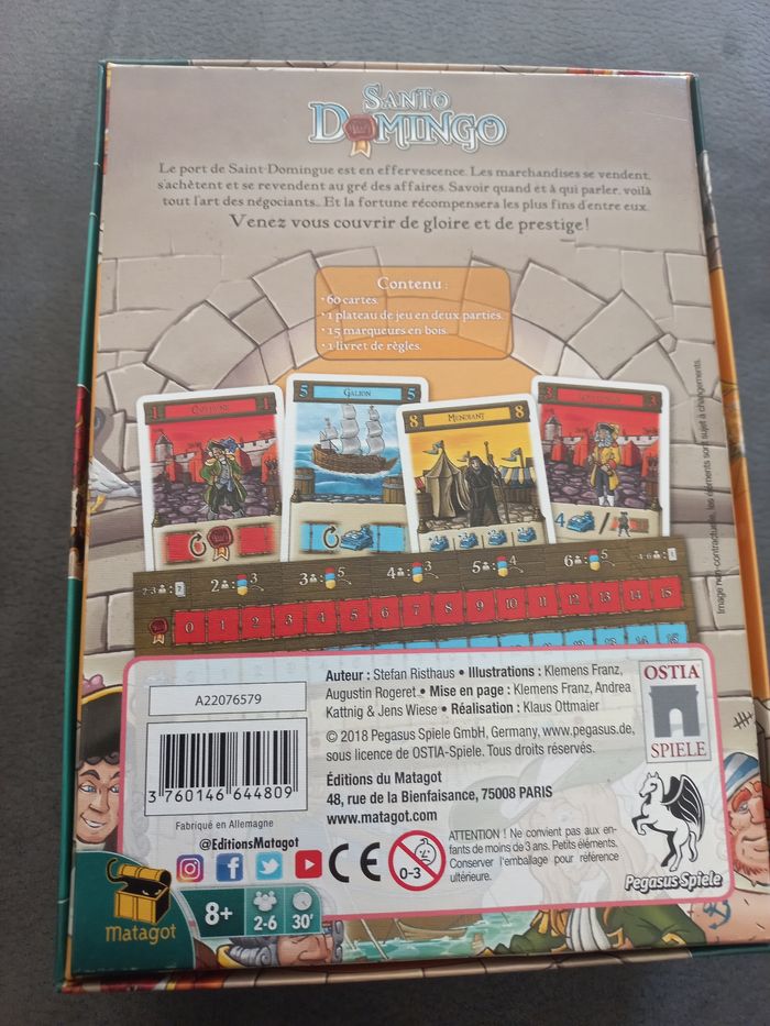 Jeu santo domingo matagot - photo numéro 3