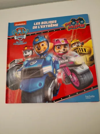 Livre Pat Patrouille Les bolides de l'extrême
