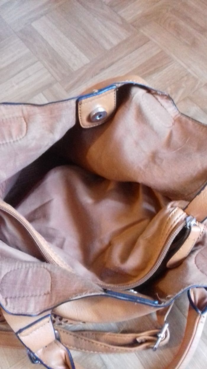Sac à main marron - photo numéro 4