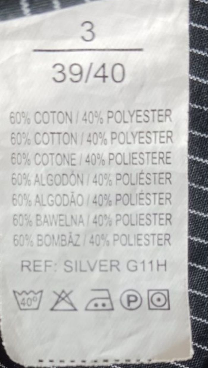 Chemise à rayures, rayée, noir et blanc - photo numéro 4