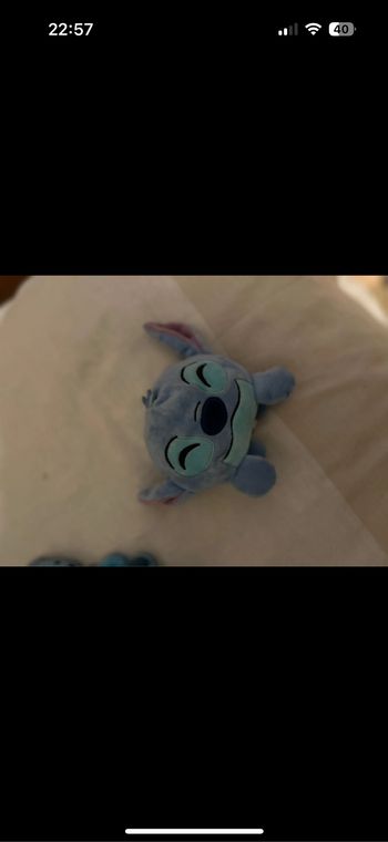 Peluche stitch double visage