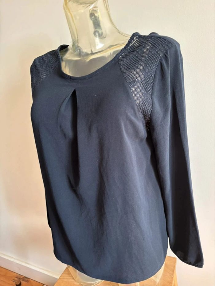 Blouse bleu marine - photo numéro 2
