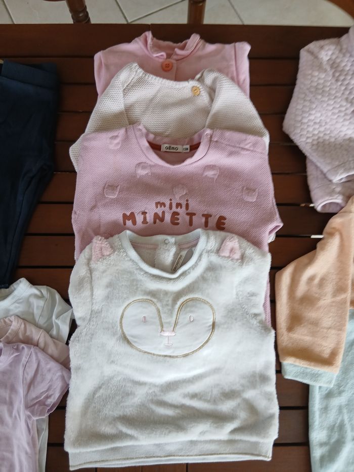 Lot vêtements fille 9_12mois - photo numéro 5