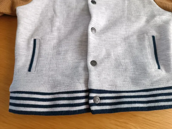 Veste blouson obaïbi 6 mois 68 cm - photo numéro 2