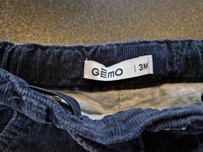 Pantalon velours 3 mois - photo numéro 3