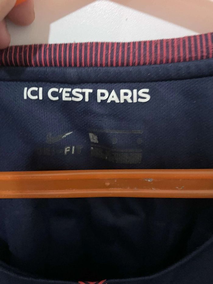 Maillot Foot Nike Paris Femme Taille L - photo numéro 5