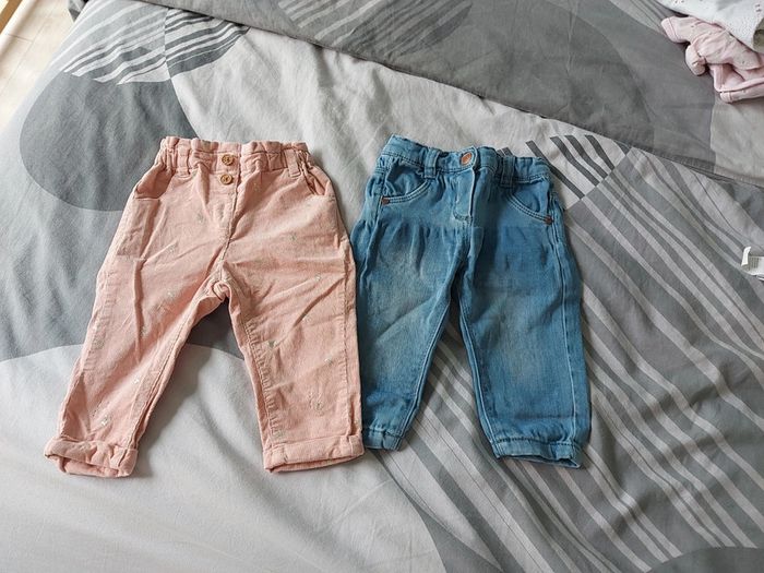 Lot de 3 Pantalons TAO 6 mois - photo numéro 2