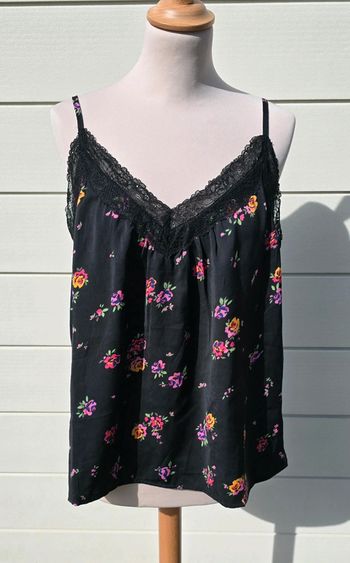 Débardeur fleuri dentelle Vero Moda Taille L Neuf