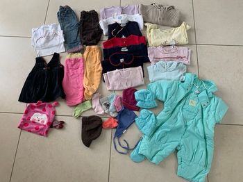Lot en 12 mois fille