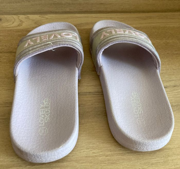 claquette mauve fille taille 31 - photo numéro 3